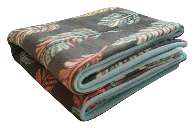 Midwest Cage Liner | Feathers on Gray